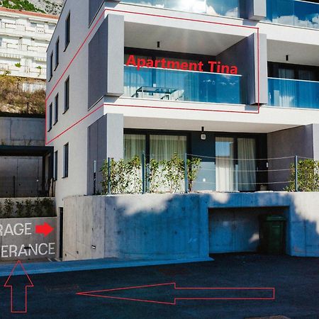 Apartment Tina Baška Voda Eksteriør bilde
