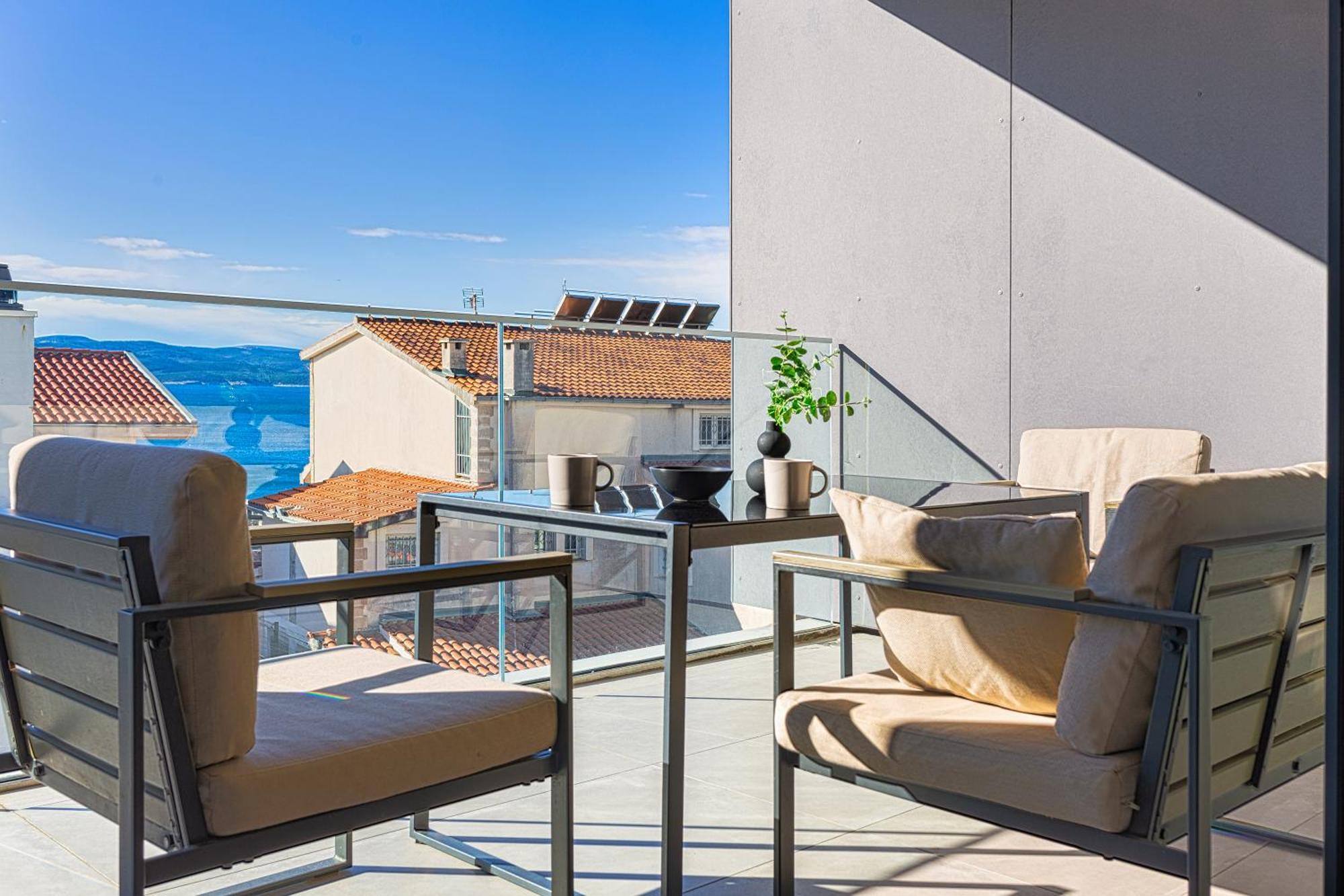 Apartment Tina Baška Voda Eksteriør bilde